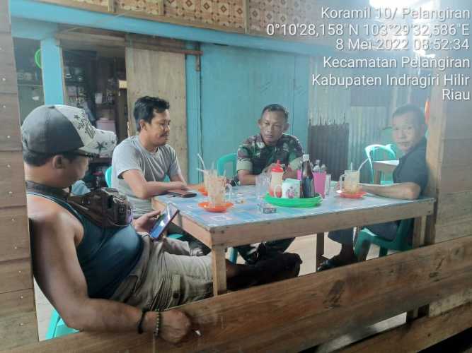 Serka Sugianto Dayung Bersambut Atasi Masalah Karhutlah