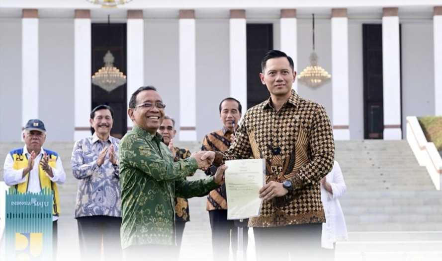 Tiba di Kota Balikpapan, Menteri AHY Menuju IKN untuk Peresmian dan Penyerahan Sertipikat Istana Negara dan Istana Garuda