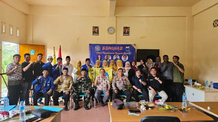 Pengurus PMII Komisariat Persiapan IAI AR-RISALAH INHI-RIAU Resmi Dikukuhkan, Camat Kateman: Kami Siap Dukung!