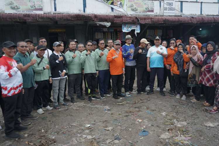 Sambut HUT RI ke-80, Pemkab Asahan Perkuat Budaya Gotong Royong dan Kepedulian Lingkungan