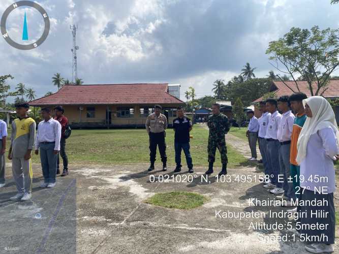 Babinsa Desa Bekawan Lakukan Seleksi Paskibra Kecamatan Sambut HUT RI ke-80