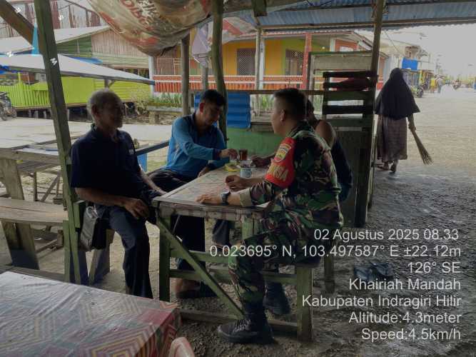 Babinsa Bekawan Gelar Penguatan Jejaring Sosial Babinsa dalam Pembinaan Teritorial