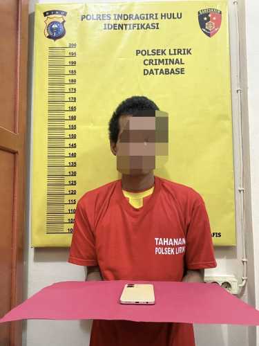 Maling Dua Unit HP Saat Korban Tidur, Polsek Lirik Ringkus Pelaku
