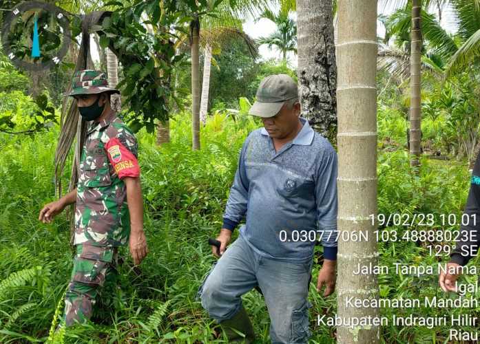 Babinsa Jadi Peran Penting Penanganan Karhutlah