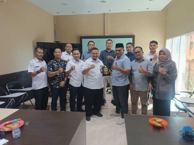 Dinas Pertanian Inhil Terima Kunjungan DPRD Tanjung Jabung, Bahas Perlindungan Lahan Pertanian Berkelanjutan