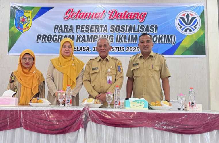 Disperkim LH Batu Bara Gelar Sosialisasi Proklim: Gaungkan Perlawanan terhadap Perubahan Iklim, Ajak Masyarakat Jadi Garda Terdepan Penjaga Lingkungan