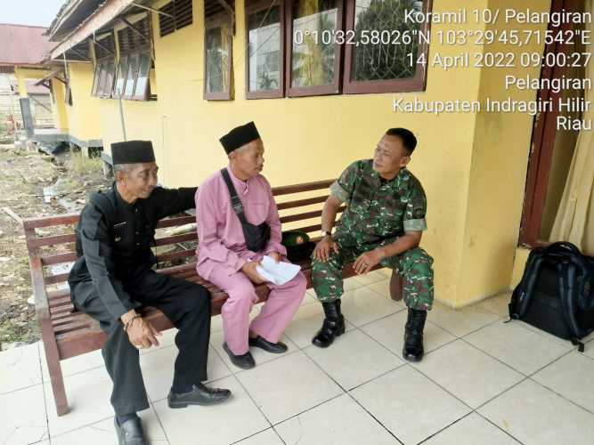 Serka Sugianto Sosialisasi Ronda Malam di Bulan Ramadhan