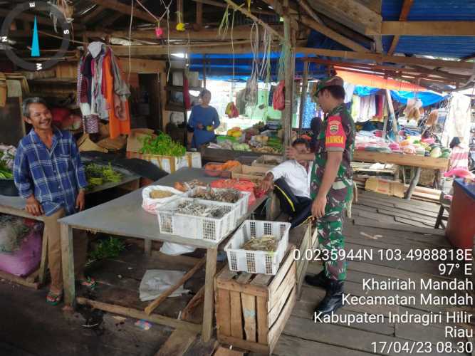 Serda Tulus Pantau Situasi Pasar Terkini Jelang Ramadhan