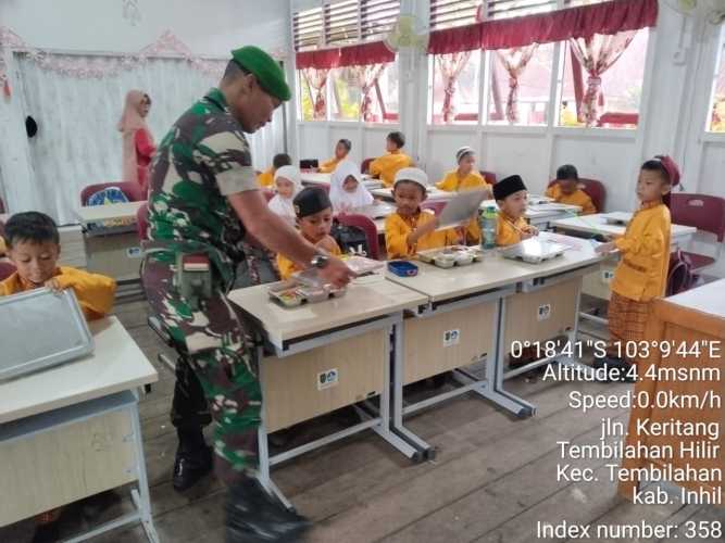 Peran Babinsa Sertu Jondri dalam Pendampingan Program MBG