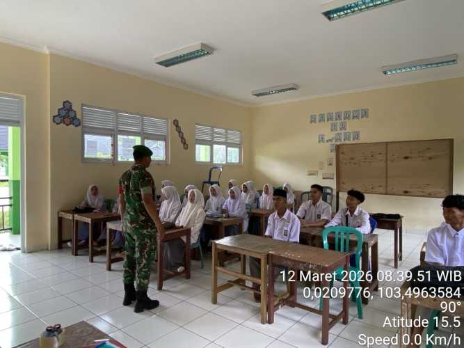 Babinsa Mandah Manfaatkan Ramadhan untuk Perkuat Persatuan dan Wawasan Kebangsa