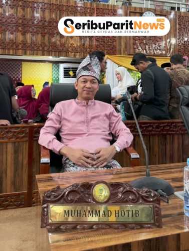 Anggota DPRD Fraksi Golkar Rohil Muhammad Hotib Mengucapkan Selamat Hari Jadi Kabupaten Rokan Hilir yang ke 26 Tahun