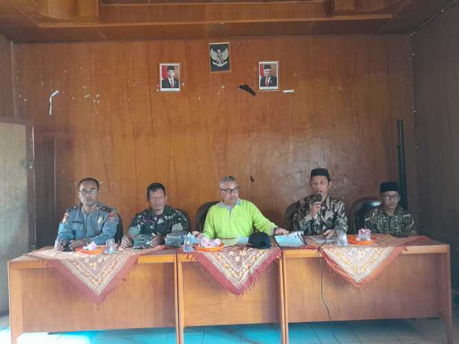 Babinsa Hadiri Musyawarah PHBI Sambut Ramadhan