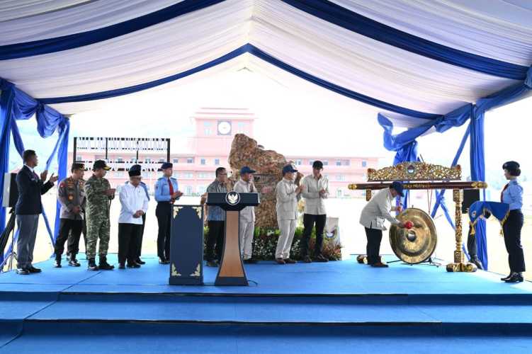 Presiden Prabowo Resmikan SMA Taruna Nusantara Malang