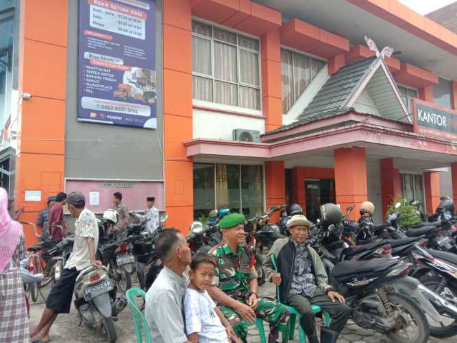 Sertu M.Yasin Lakukan Kunjungan Sosial Ke RSUD Inhil