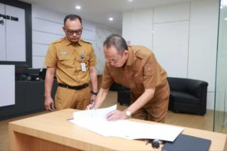 Sertijab Kepala Diskominfotik Riau, Supriyadi: Mari Bersama Jalankan Tugas dengan Baik