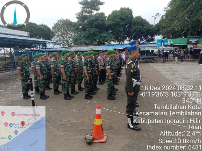 Koramil 01/Tembilahan Siap Dukung Kesiapsiagaan Nataru di Kabupaten Indragiri Hilir