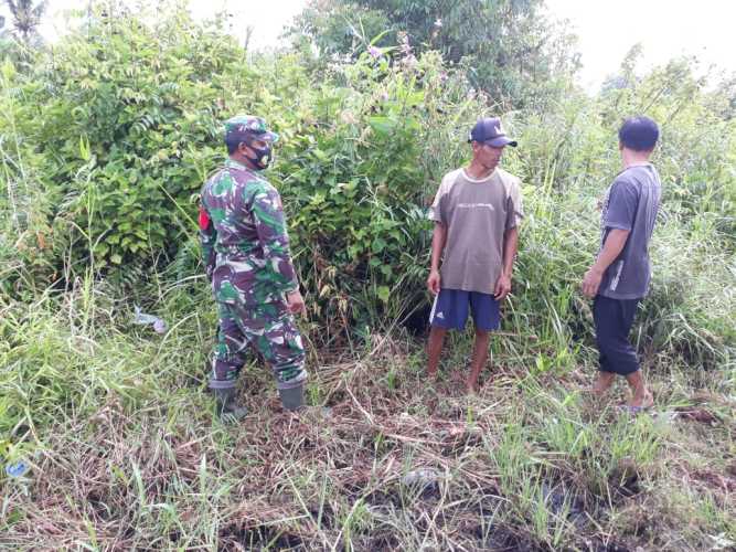 Serma Sasmito Jalankan Konsentrasi Patroli Karhutlah