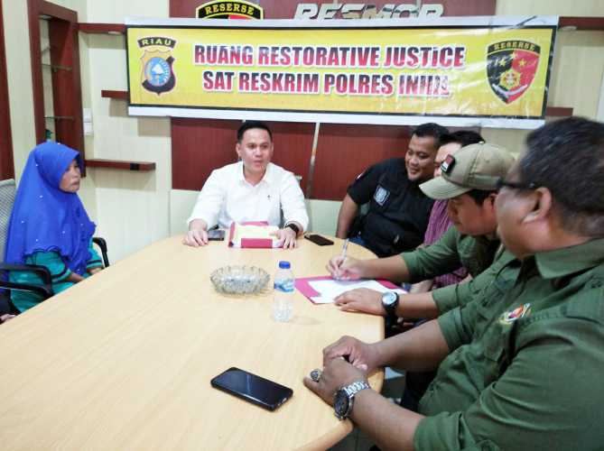 PWI Inhil Tempuh Jalur Restorative Justice, Polres Inhil Berikan Apresiasi