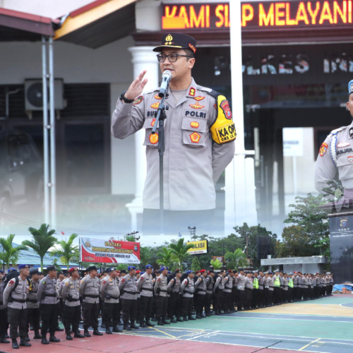 Sebanyak 520 Personil Polisi Akan Lakukan Pengamanan 2.252 TPS di Inhil