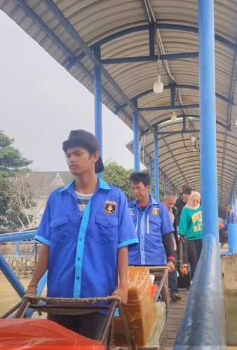 Fokus Pelayanan Prima, Pelindo Tembilahan Tingkatkan Profesionalisme Porter Terminal