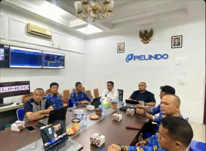 Sinergi Digitalisasi Pelayanan: PT Pelindo Regional 1 Tembilahan Gelar Pembahasan Optimalisasi Inaportnet