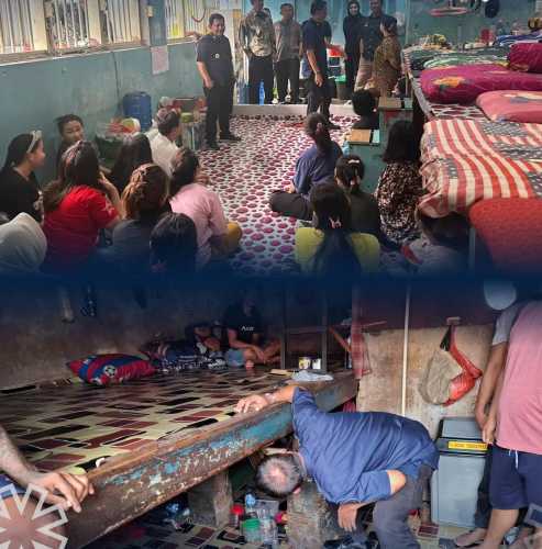 Kanwil Riau Monitoring Penertiban Kamar Hunian di Lapas Tembilahan