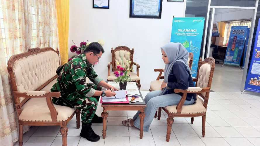 Sinergi Pelindo Regional 1 Tembilahan dan Primkopkar Kodim 0314/Inhil Perkuat Layanan Kepelabuhanan