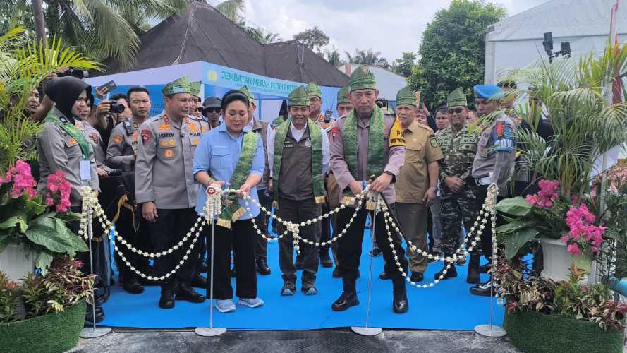 Polda Riau Target Bangun 110 Jembatan untuk Masyarakat, 27 Tuntas 100 Persen