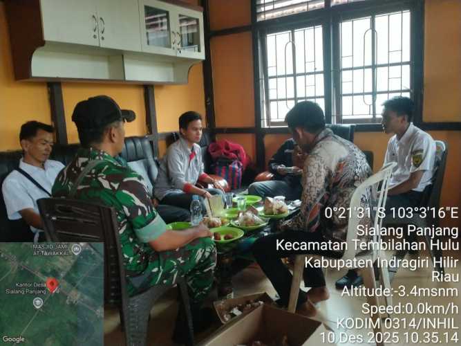 Babinsa Gelar komunikasi, dan pemberdayaan masyarakat