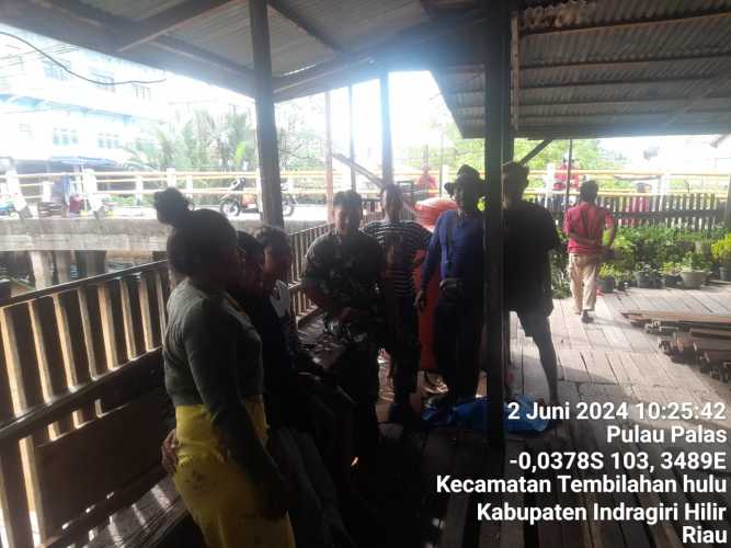 Babinsa Sungai Intan Kembangkan Jaring Ter