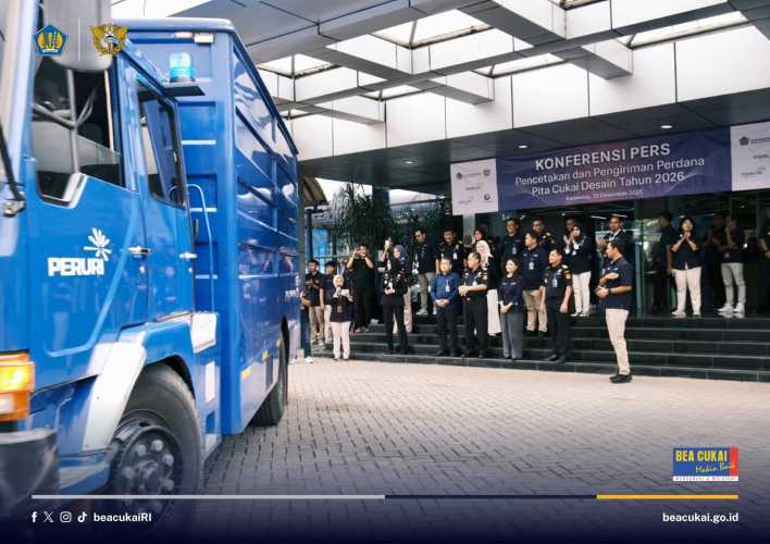 Bea Cukai Jamin Ketersediaan Pita Cukai Tahun 2026 untuk Jaga Stabilitas Industri Hasil Tembakau dan MMEA