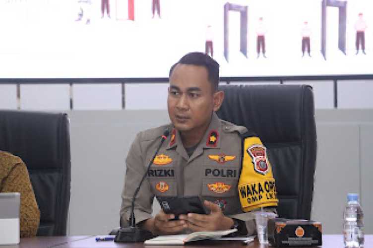 Wakapolres Inhil Pimpin Rakor Pengamanan Pelaksanaan Debat Kandidat Paslon Bupati dan Wakil Bupati