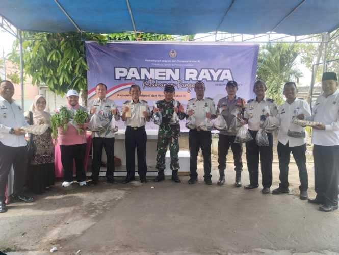 Panen Raya Serentak, Bukti Nyata Transformasi Kemandirian Warga Binaan