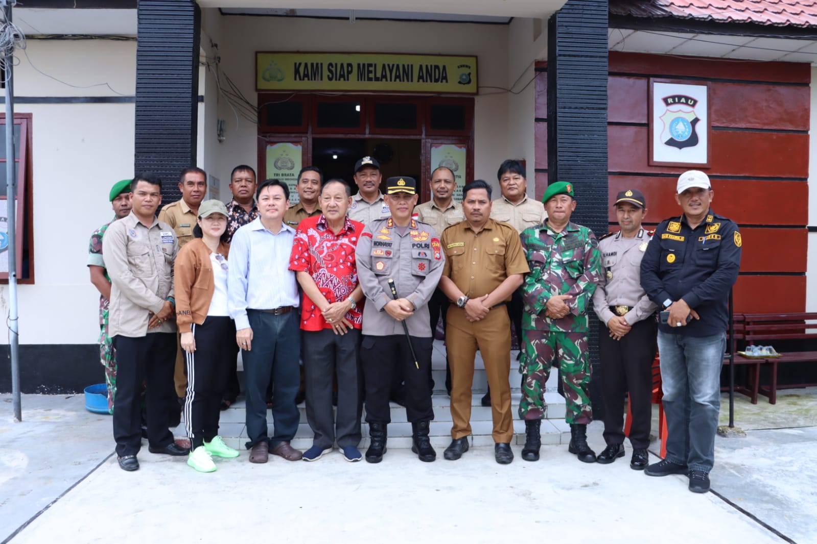 AKBP Norhayat,SIK Silaturahmi dan Ramah Tamah dengan Tokoh Masyarakat Mandah