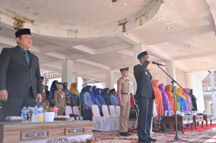Wabup Jhony Charles jadi Irup  Otonomi Daerah ke-29 di Rokan Hilir