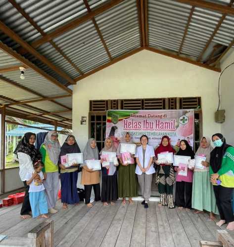 Dinkes Inhil Buka Kelas Ibu Hamil di Kelurahan Seberang Tembilahan