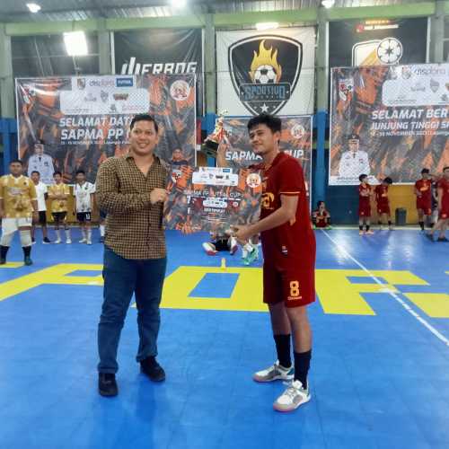 Kalahkan Lumpek Kudo FC 9-1, Erosportivo FC Juara Turnamen Futsal Sapma PP CUP I