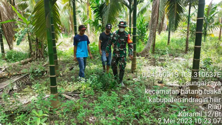 Serka Hepi Martison Patroli Dialogis Penanganan Karhutlah