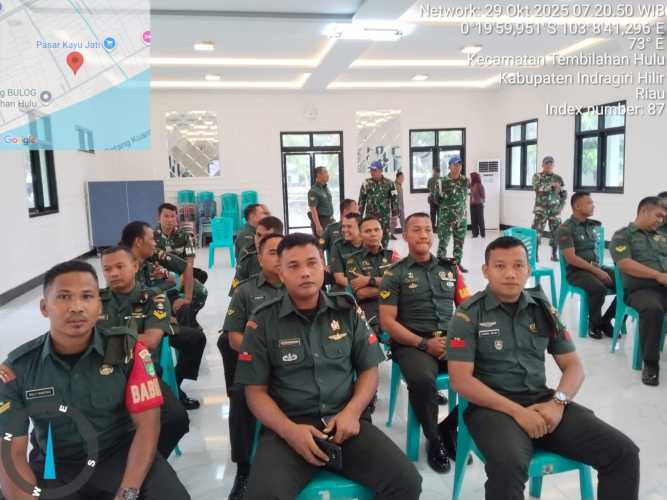 Babinsa Sertu Suherman Ikuti Sosialisasi Narkoba, Koperasi Merah Putih dan Peran Penrem