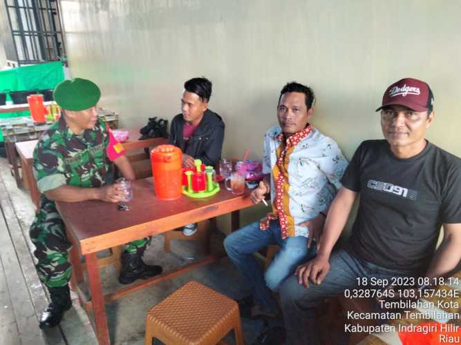 Sertu Safryadi koto Bahas Penampilan Kirab Budaya Minang di HUT TNI Bersama IKMR