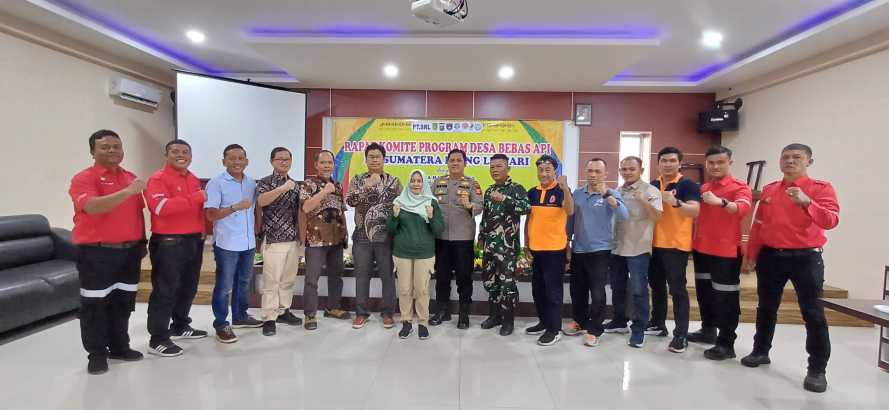 PT. SRL Blok IV Gandeng Komite Bebas Api Lakukan Rapat Penilaian Desa Bebas Api