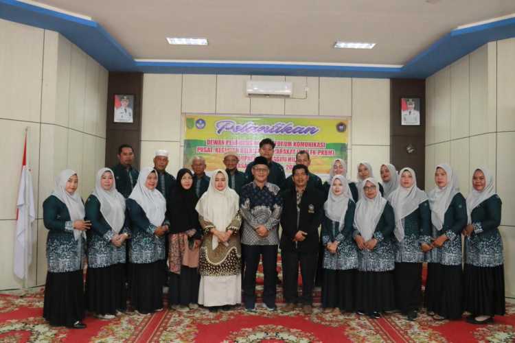 Pemkab Inhil Dukung FK-PKBM, Bupati Hadiri Pelantikan Pengurus Periode 2026–2031