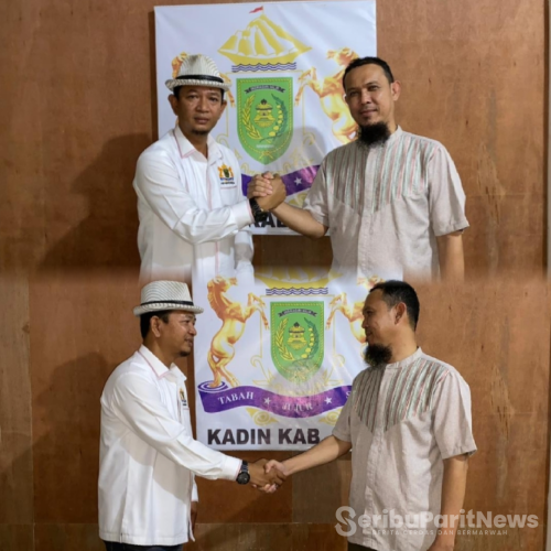 Terima Kunjungan Kepala DPMPTSP Inhil, Ketua Kadin Edy Indra Kesuma Apresiasi Inovasi Kliping