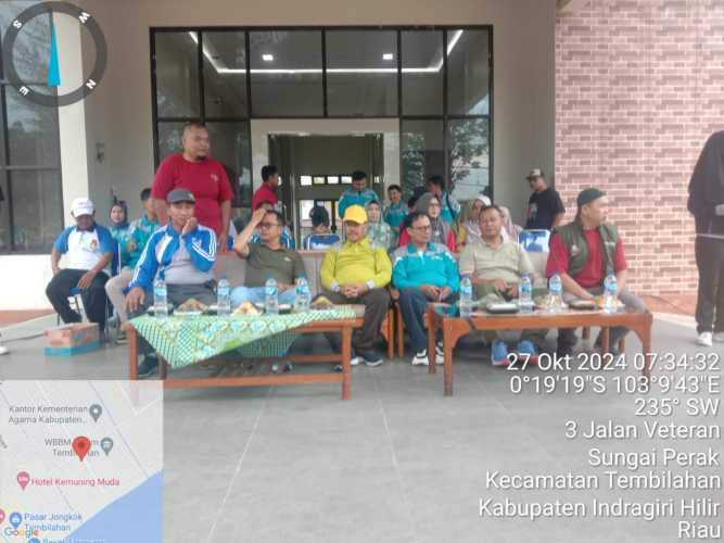 Songsong Suksesnya Pilakda Tahun 2024, Sertu M. Yasin Menyaksikan  Semarak Senam Sehat dan Jalan Santai