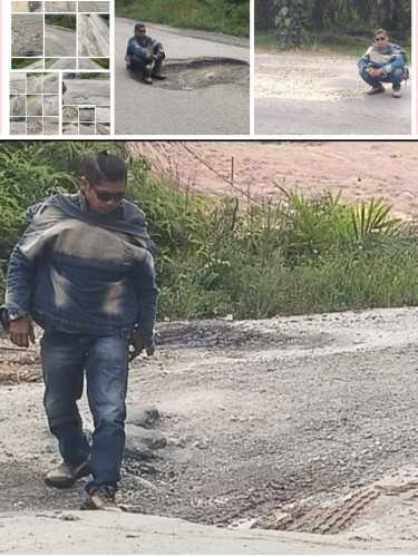DPP SPKN Segera Laporkan Proyek 24 Ruas Jalan Rusak di Siak