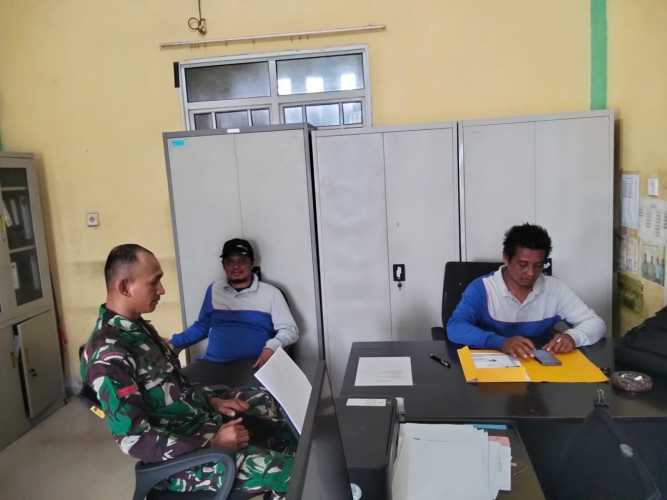Babinsa Pusatkan Pembinaan Teritorial di Desa Keramat Jaya
