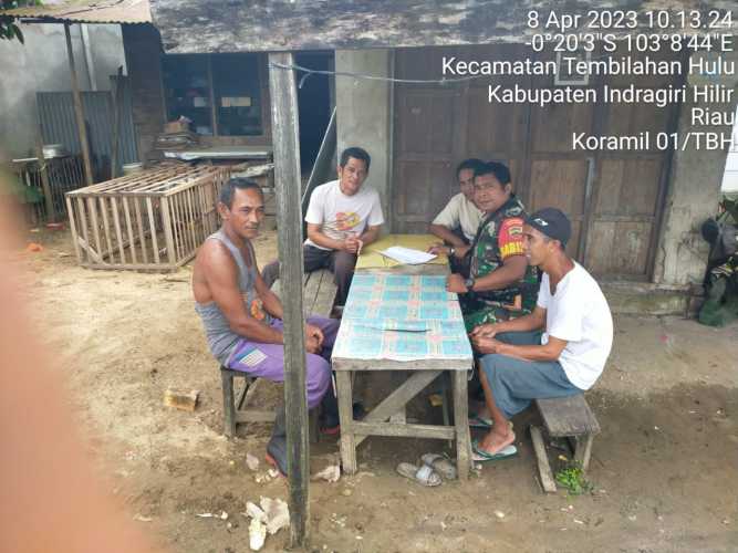 Sertu Haris Mony Ajak Warga Menjaga Suasana Puasa