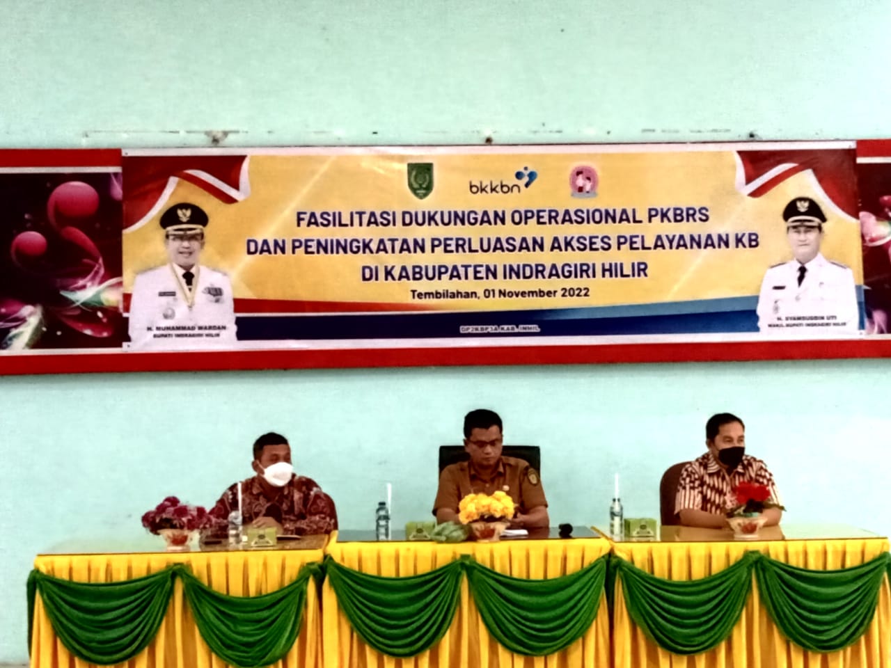 Galeri Dinkes Inhil Dukung Askes Pelayanan KB