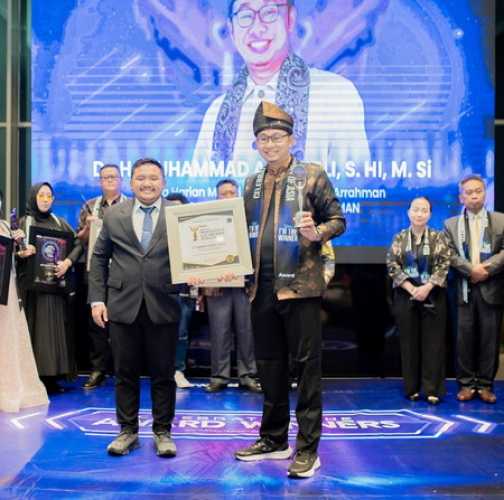 Masjid Paripurna Agung Arrahman Raih Penghargaan “Masjid Bersejarah Inovatif” di Jakarta