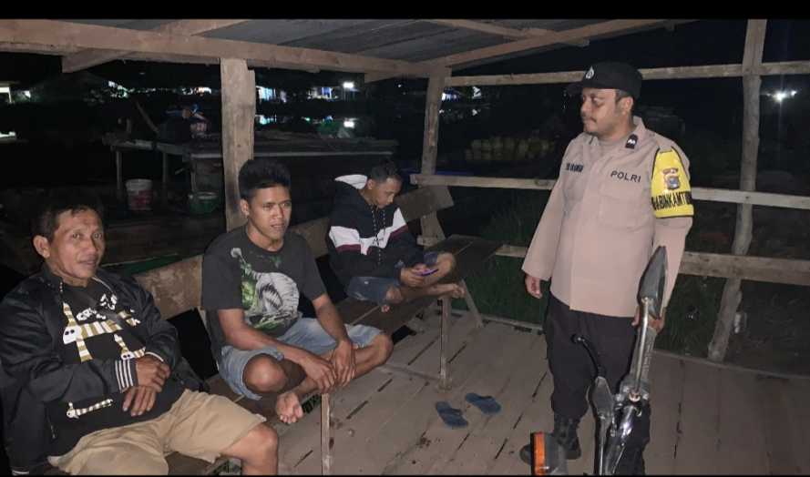 Polsek Pulau Burung Gelar Patroli KYD Antisipasi Terjadinya Tindak Pidana C3